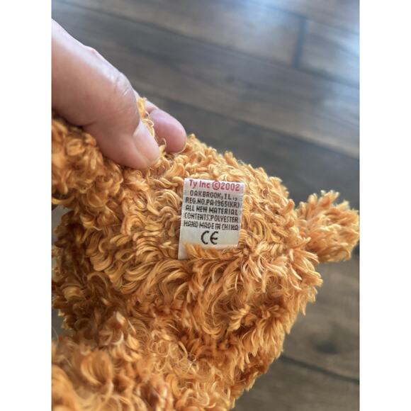 Ty Classic Teddybearsary 15” Anniversary Plush Bear 100% Ty Silk Stuffed Toy - Picture 8 of 8